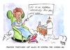 Cartoon: Maggie Thatcher (small) by Mario Schuster tagged karikatur,cartoon,mario,schuster,thatcher,england,gott,himmel