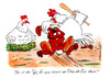 Cartoon: Ostern (small) by Mario Schuster tagged karikatur,cartoon,mario,schuster,ostern,hase,huhn,hahn