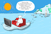 Cartoon: klimakonferenz in madrid (small) by leopold maurer tagged klima,erwärmung,konferenz,eisbär,schmelze,polkappen