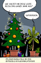 Cartoon: weihnachtsfeier (small) by leopold maurer tagged weihnachten,weihnachtsfeier,tannenbaum,zimmerpflanzen,supervision,mitarbeiter,kollegen,büro,arbeitsplatz,christbaum