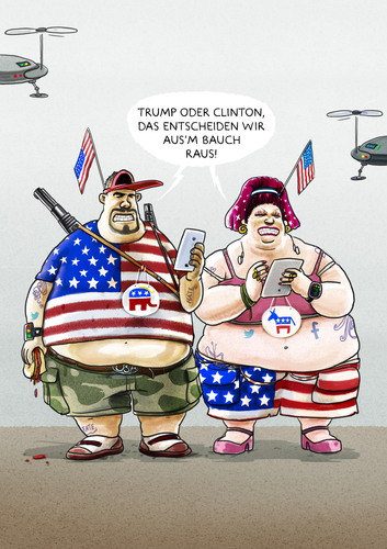 Cartoon: ...US-Wähler... (medium) by markus-grolik tagged präsident,weltpolitik,wahlumfrage,wahlkampf,usa,us,republikaner,demokraten,donald,hilary,trump,clinton,clinton,trump,hilary,donald,demokraten,republikaner,us,usa,wahlkampf,wahlumfrage,weltpolitik,präsident
