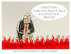 Cartoon: ... (small) by markus-grolik tagged spd,sondierung,regierung,regierungsbildung,schulz,abstimmung,nahles,cdu,csu,berlin,deutschland,jusos,juso,parteibasis