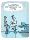 Cartoon: Behandlung (small) by markus-grolik tagged arzt,beauty,schönheitschirurgen,chirurgie,botox,detox