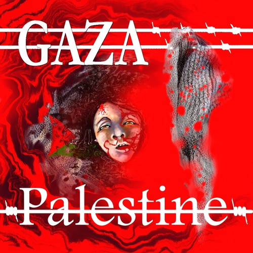 Cartoon: Genozid (medium) by petwall tagged völkermord,altes,testament,palestina,gaza
