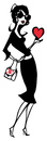 Cartoon: Schwarze Witwe (small) by spotty71 tagged frau,herz,liebe,gefährlich,schwarz