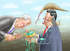 Cartoon: BIDENS CIA UND XI JINPING (small) by marian kamensky tagged bidens,cia,und,xi,jinping,corona,wuhan