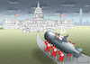 Cartoon: BOMBENSTIMMUNG IN AMERIKA (small) by marian kamensky tagged us,wahlen,joe,biden,trump,corona,kapitol,putsch,bob,woodward,harris,pence