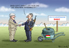 Cartoon: BUSENFREUNDE (small) by marian kamensky tagged csu,klausurtagung,benz,seehofer,orban,flüchtlinge