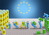 Cartoon: EU-GREENWASHING (small) by marian kamensky tagged eu,greenwashing,atomenergie