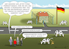 Cartoon: LAGERNAME GESUCHT (small) by marian kamensky tagged merkel,seehofer,unionskrise,csu,cdu,flüchtlinge