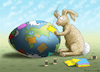 Cartoon: OSTERHASE (small) by marian kamensky tagged osterhase,ostern