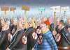 Cartoon: SPAZIERGÄNGER (small) by marian kamensky tagged curevac,testzentren,corona,impfung,pandemie,booster,omikron,impfpflicht