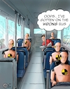 Cartoon: Bus of Dummies (small) by George tagged bus,dummies