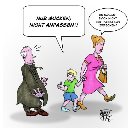 Cartoon: Kinder und Kirche (medium) by Timo Essner tagged priester,pädophilie,kindesmissbrauch,kinder,kirche,priester,pädophilie,kindesmissbrauch,kinder,kirche