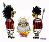 Cartoon: Racism in Football (small) by Carma tagged arrigo sacchi italian football sport racism