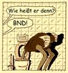 Cartoon: BND (small) by Andreas Prüstel tagged bnd,nsa,geheimdienst,ausspionierung,datensammlung,strauß,wc,cartoon,karikatur,andreas,pruestel