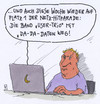 Cartoon: hitparade (small) by Andreas Prüstel tagged internet,hitparade,daten,datenklau,user,laptop,trio,band,dadada,cartoon,karikatur,andreas,pruestel