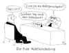 Cartoon: nichteinstellung (small) by Andreas Prüstel tagged einstellungsgespräch,ablehnung,chef,kollegenschwein,cartoon,karikatur,andreas,pruestel