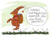 Cartoon: osterfrage (small) by Andreas Prüstel tagged ostern,osterfest,jesus,haseosterhase,cartoon,karikatur,andreas,pruestel