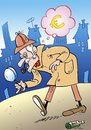 Cartoon: Euro (small) by astaltoons tagged euro,geldentwertung