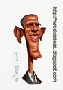 Cartoon: Barack Hussein Obama (small) by WROD tagged usa politician