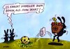 Cartoon: Koalitionsbruch (small) by RABE tagged bundesregierung,berlin,merkel,kanzlerin,cdu,fdp,liberale,schwarzgelb,koalition,koalitionsbruch,rösler,csu,linke,grüne,spd,rote,piraten,piratenpartei,ostern,osterhase,hase,hoppel,osterei,osterkorb,eierschalen,bruch,kaputt