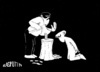 Cartoon: Erst die Arbeit dann das Spiel (small) by tiede tagged black,humor,schwarzer,henker,tiedemann,tiede