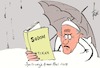 Cartoon: Franziskus (small) by tiede tagged franziskus,vatikan,sodom,martel,fischer,2019,spitzweg,armer,poet,tiede,cartoon,karikatur