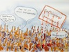 Cartoon: Immer aufs Neue (small) by Pralow tagged vogelgrippe,geflügelpest,virus,geflügel,stallhaltung,lebensmittel,ernährung,gesundheit