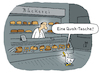 Cartoon: In der Bäckerei