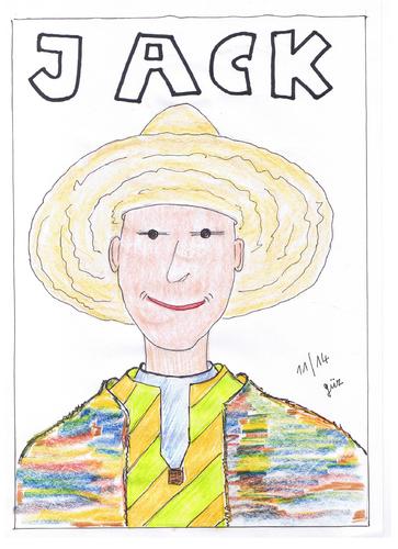 Cartoon: JACK MA alibaba (medium) by skätch-up tagged jack,ma,china,alibaba,market,global,player,stock,money