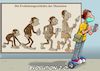 Cartoon: Evolution 2020 (small) by Chris Berger tagged evolution,corona,covid,19,quarantäne,mundschutz