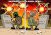 Cartoon: Friede im Nahen Osten (small) by Chris Berger tagged israel,palästina,gaza,juden,araber,peace