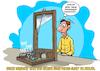 Cartoon: Smartphone Sucht (small) by Joshua Aaron tagged handy,smartphone,sucht,heilung,guillotine,rosskur
