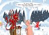 Cartoon: Wenn die Hölle zufriert (small) by Chris Berger tagged putin,gazprom,gasleitung,energie,krise,heizung,wärme,hölle,teufel