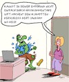 Cartoon: Empörend!! (small) by Karsten Schley tagged empörung,bigotterie,facebook,hasskommentare,meinungsfreiheit,politik,religion,gesellschaft