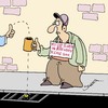 Cartoon: Please Help!! (small) by Karsten Schley tagged money,poverty,social,issues,society,business,economy