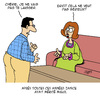 Cartoon: Serieux (small) by Karsten Schley tagged amour,hommes,femmes,mariage,relation,separation
