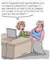 Cartoon: Survivre (small) by Karsten Schley tagged greta,thunberg,internet,environnement,changement,climatique