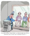 Cartoon: Un Cul Nu (small) by Karsten Schley tagged travail,bureau,economie,photocopieuse,sexisme,police,identification,crime,societe