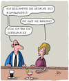 Cartoon: Ursachen bekämpfen (small) by Karsten Schley tagged klimawandel,berufe,umweltschutz,kriminalität,bars,männer,frauen,dating,tod