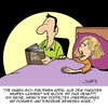 Cartoon: Voll blöde!! (small) by Karsten Schley tagged kinder,familie,vorlesen,bibel,religion,christentum,paradies,gott,adam,und,eva