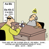 Cartoon: Voller Durchblick! (small) by Karsten Schley tagged gesundheit,brillen,sehhilfen,augenaärzte,medizin,doktoren,religion,gott,christentum