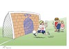 Cartoon: Borixit (small) by rodrigo tagged boris,johnson,brexit,united,kingdom,uk,football,england,world,cup,russia,2018,belgium,france,croatia