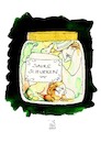 Cartoon: Saure Schurken (small) by Koppelredder tagged schurken,halunken,verbrecher,kriminelle,gurken,sauregurken,spreewald