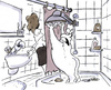Cartoon: Wasserpreiserhöhung (small) by HSB-Cartoon tagged karikatur,caricature,cartoon,schwarzweiß,mann,frau,bad,badezimmer,dusche,waschbecken,wasserhahn,nackt,wasserpreis,wasserpreiserhöhung,stadtwerke,hsbcartoon,hsbfaktory,heinz,schwarzeblanke