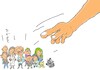 Cartoon: offended (small) by yasar kemal turan tagged offended