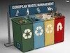 Cartoon: EU waste management (small) by Tjeerd Royaards tagged migrants,refugees,europe