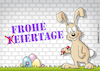 Cartoon: Frohe Eiertage! (small) by Rovey tagged osterhase,frohe,ostern,ostereier,eier,feiertage,fest,festtage,eiertage,hase,wand,mauer,graffiti,bunt,ostergruß,korrektur,änderung,frühling,easter,happy,eggs,wall