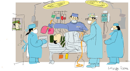 Cartoon: Used Organs (medium) by gungor tagged china